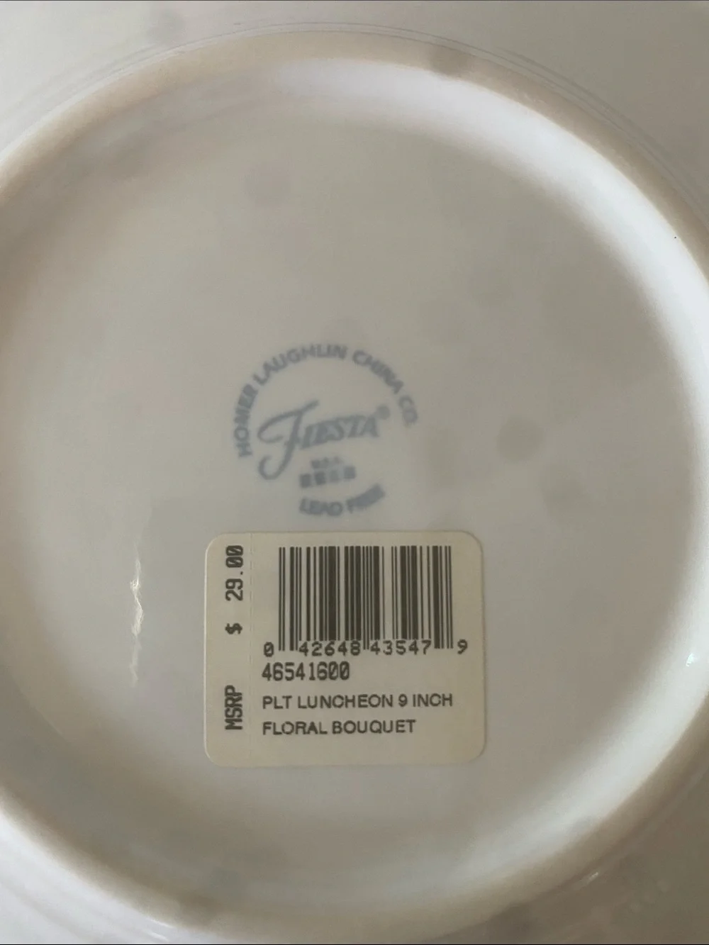 Fiestaware Decorative Plate 9 inch